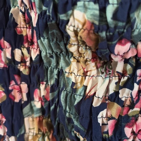 Floral Puff Sleeve Dress - Picture 3 of 3